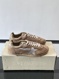 Golden Goose Brown Star Sneakers — hero