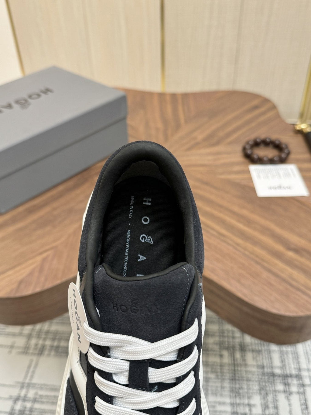 Hogan H-Stripes Platform Sneakers — detail