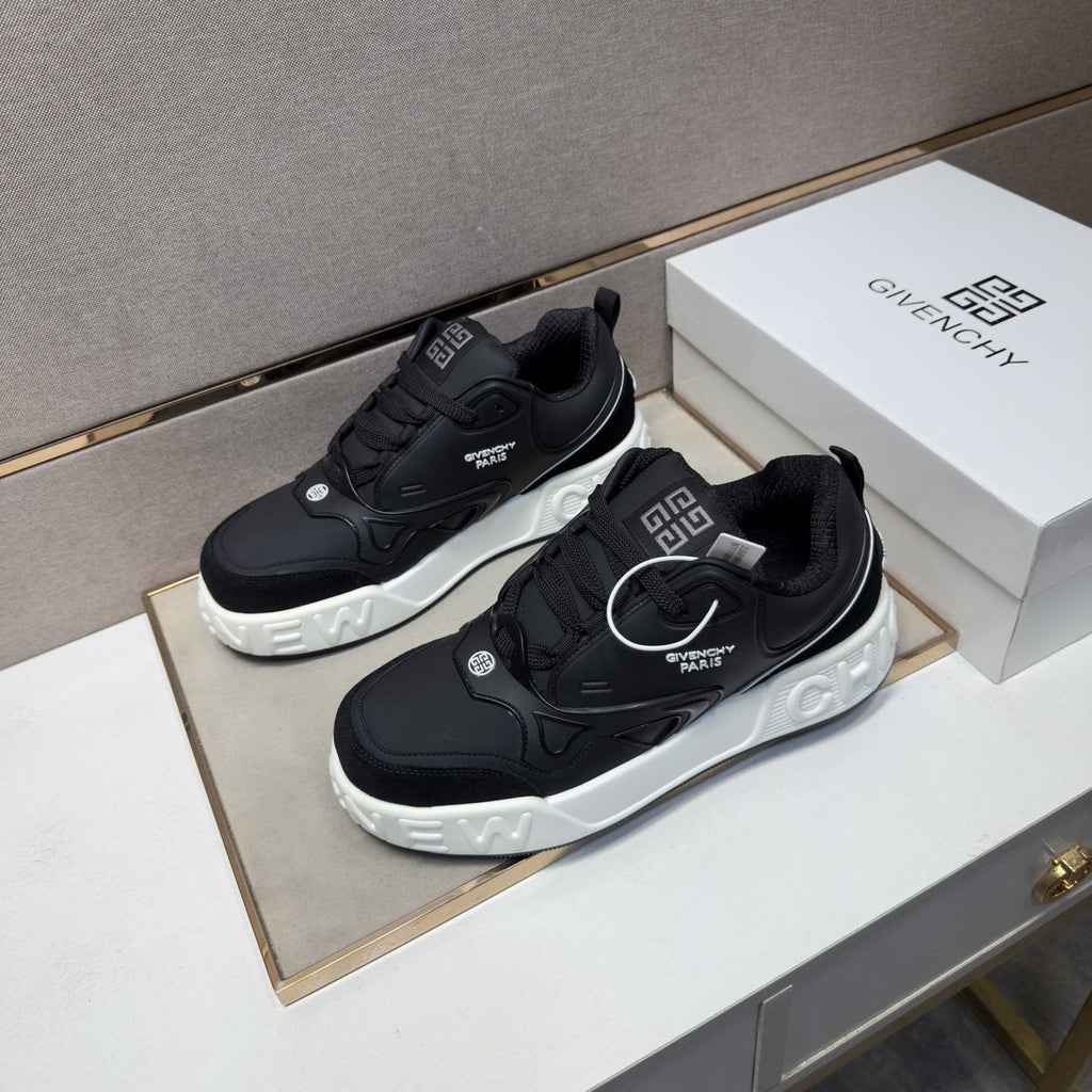 Givenchy Layered Panel Sneakers — side