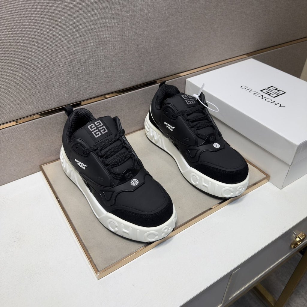 Givenchy Layered Panel Sneakers — front