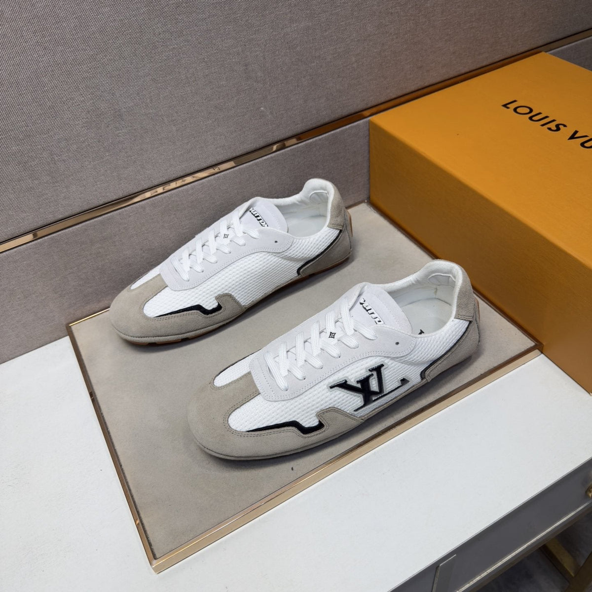 Louis Vuitton Multi-Panel Men's Sneakers — front